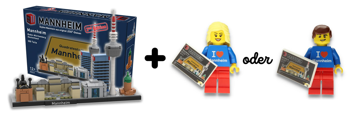 I love Mannheim-Minifigur